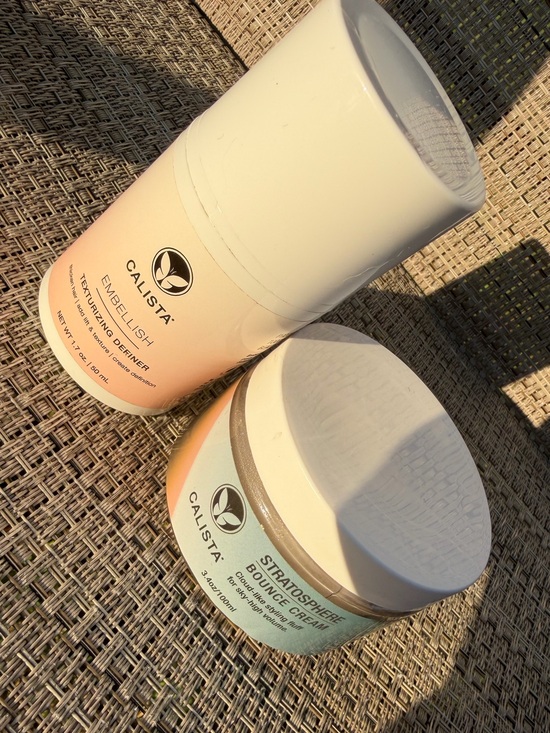 Calista Other - CALISTA Hair Styling Duo-Embellish Texturized Definer+Stratosphere Bounce Cream